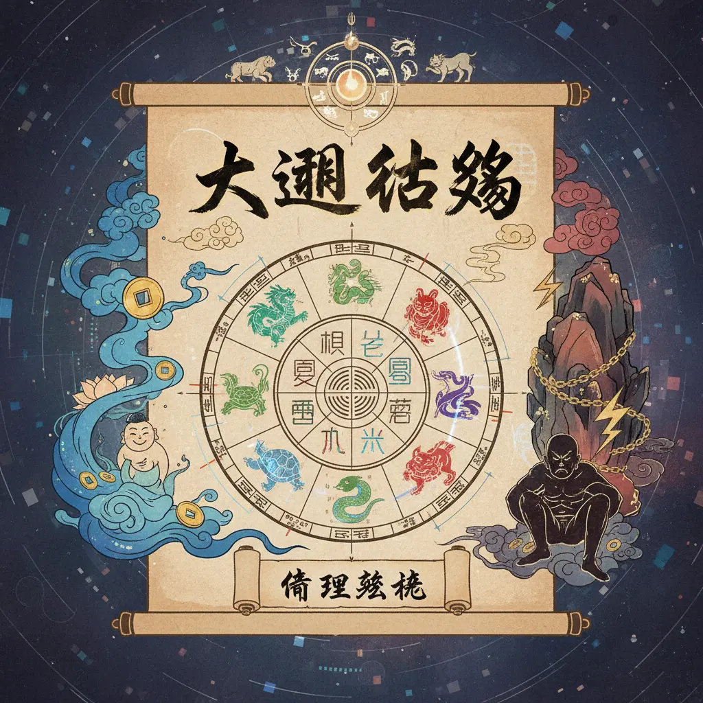 八字 命盤 - 大運吉凶