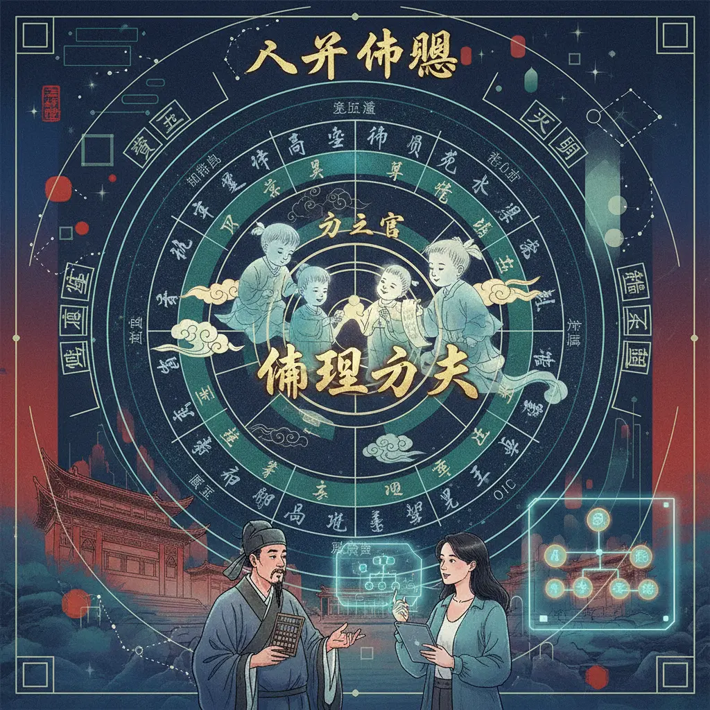 八字命盤 - 命理子女