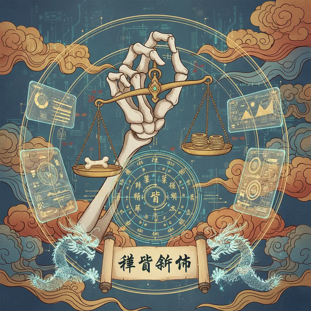 八字盤 - 稱骨算命