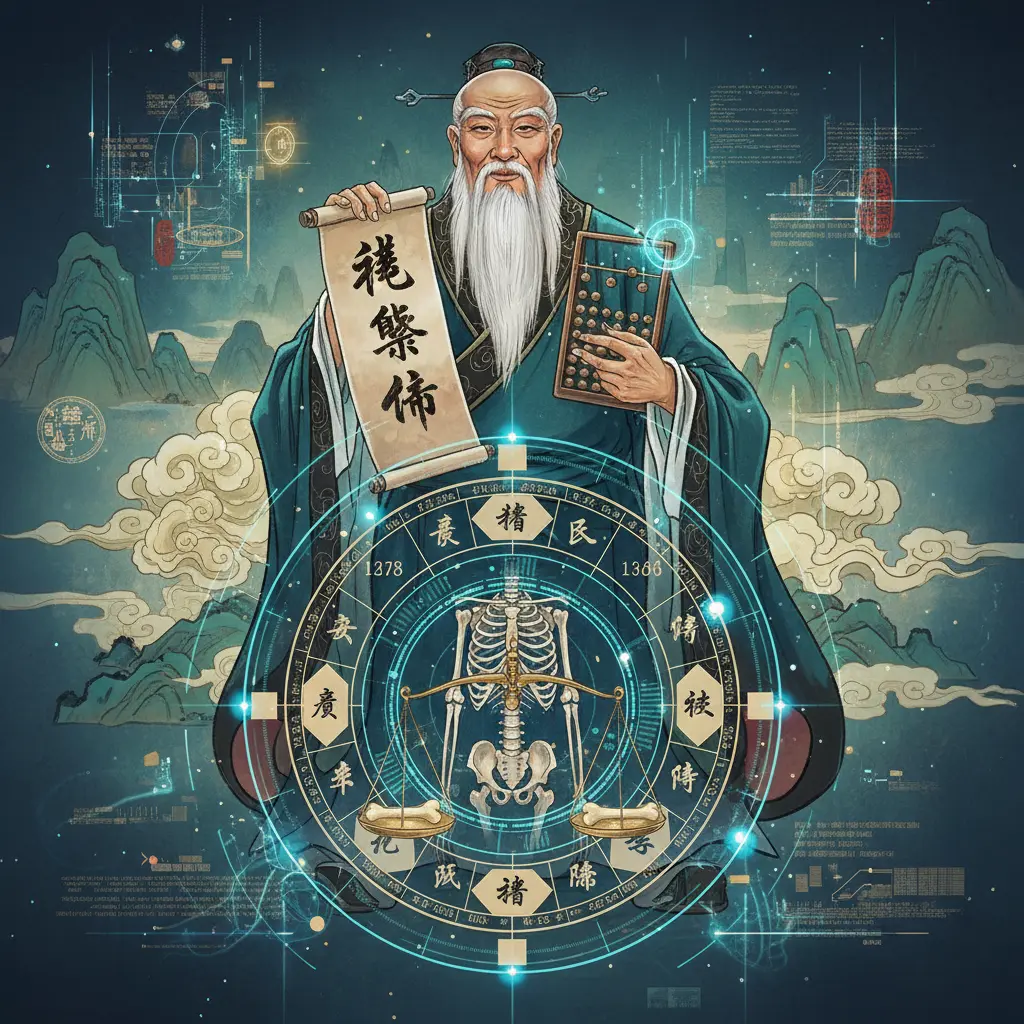 算八字命盤 - 稱骨算命