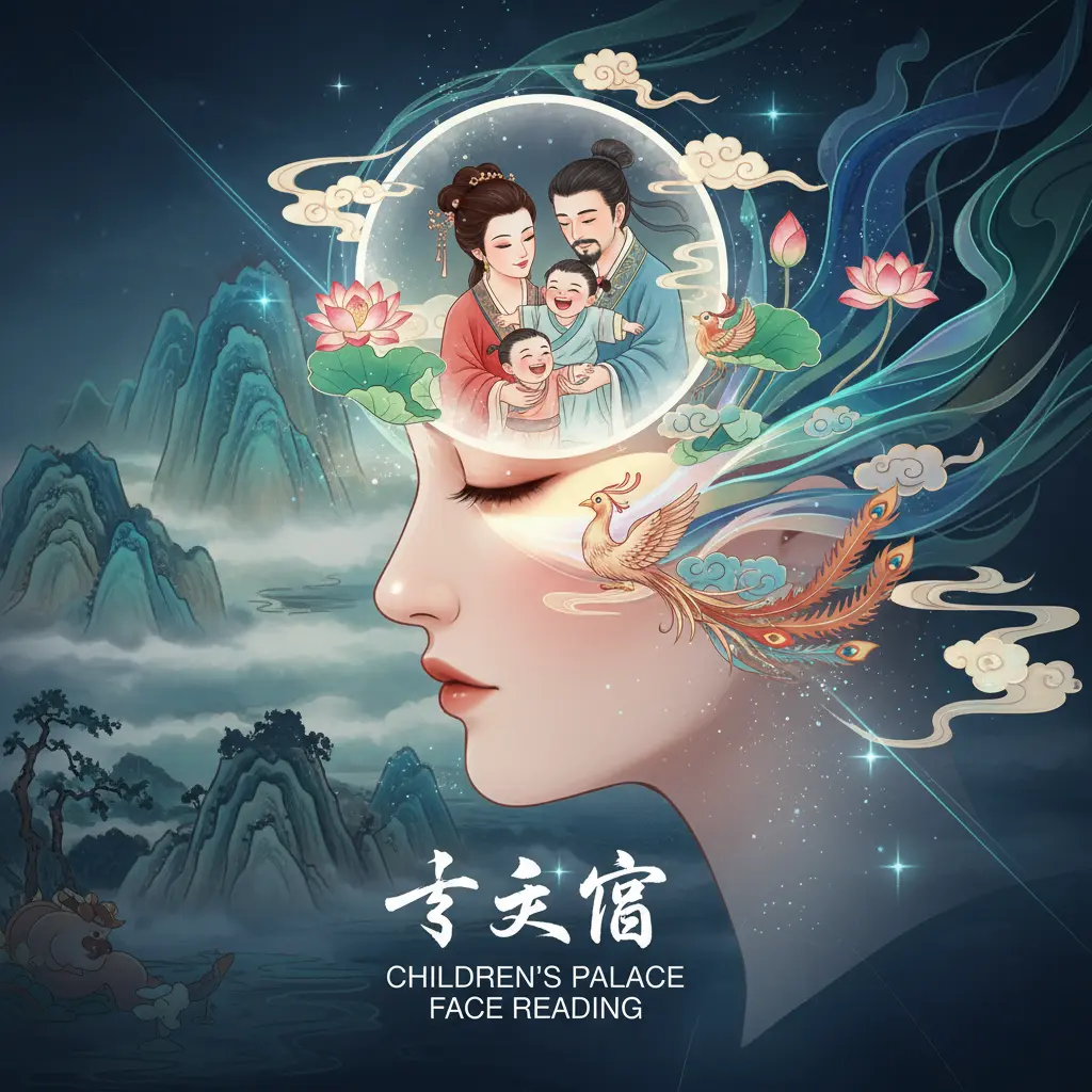 面相學 - 子女宮