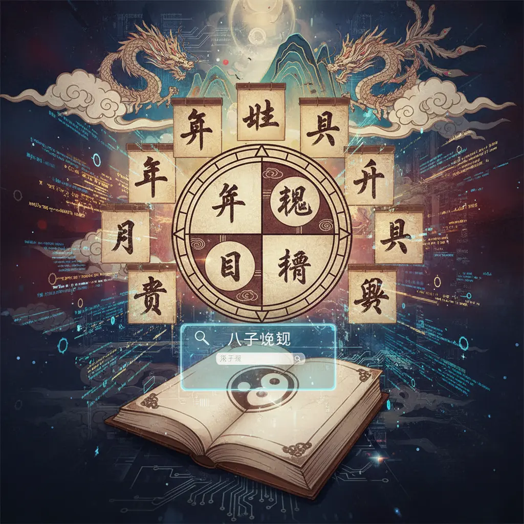 八字查詢 - 四柱