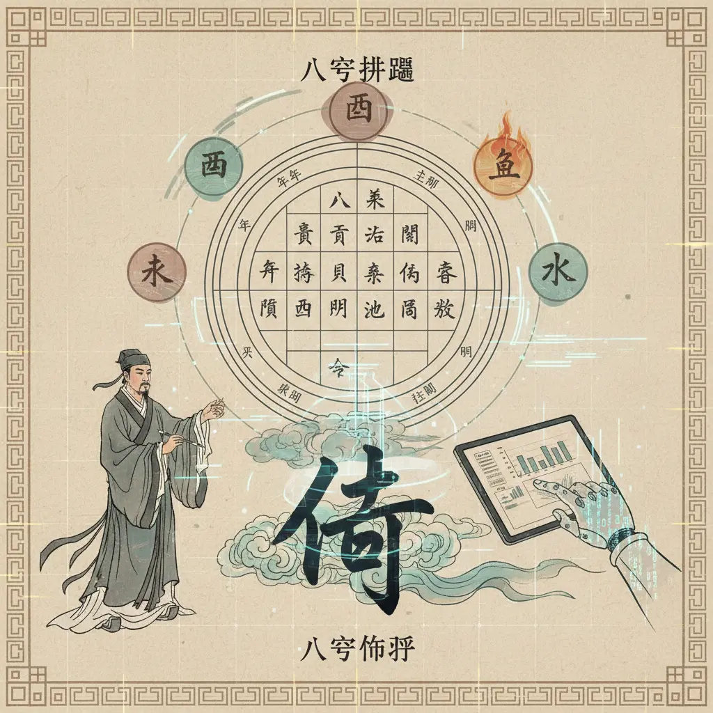 八字命評 - 八字排盤