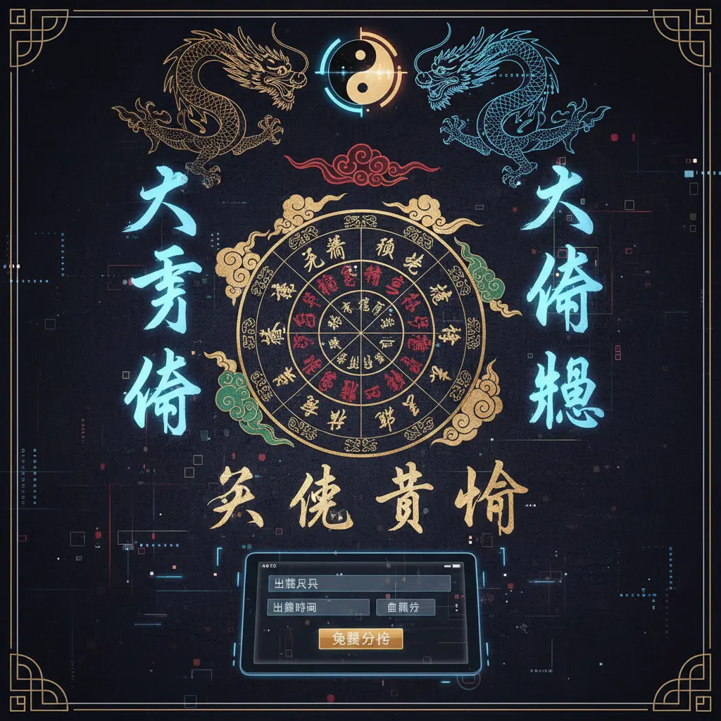 八字免費命盤 - 八字命盤