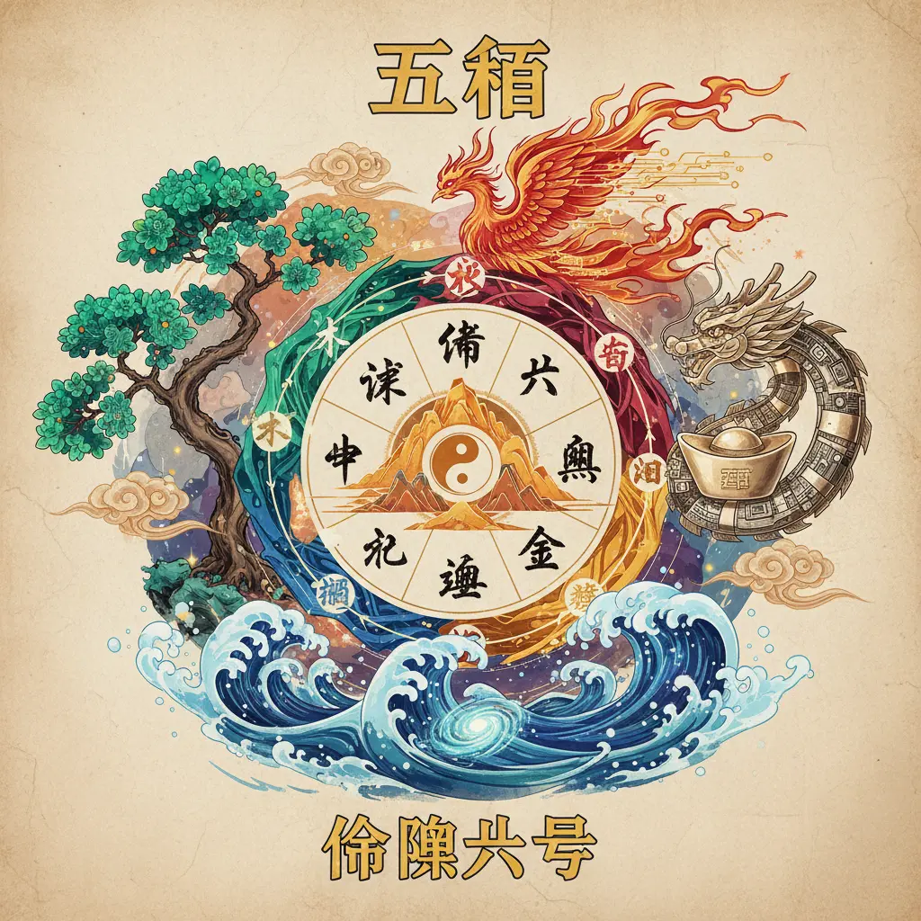 命盤八字 - 五行