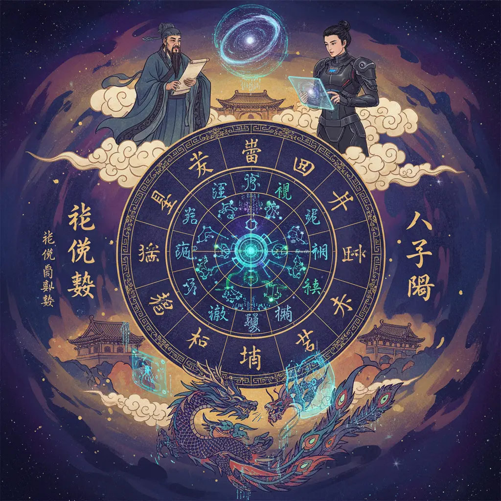 八字盤 - 紫微鬥數