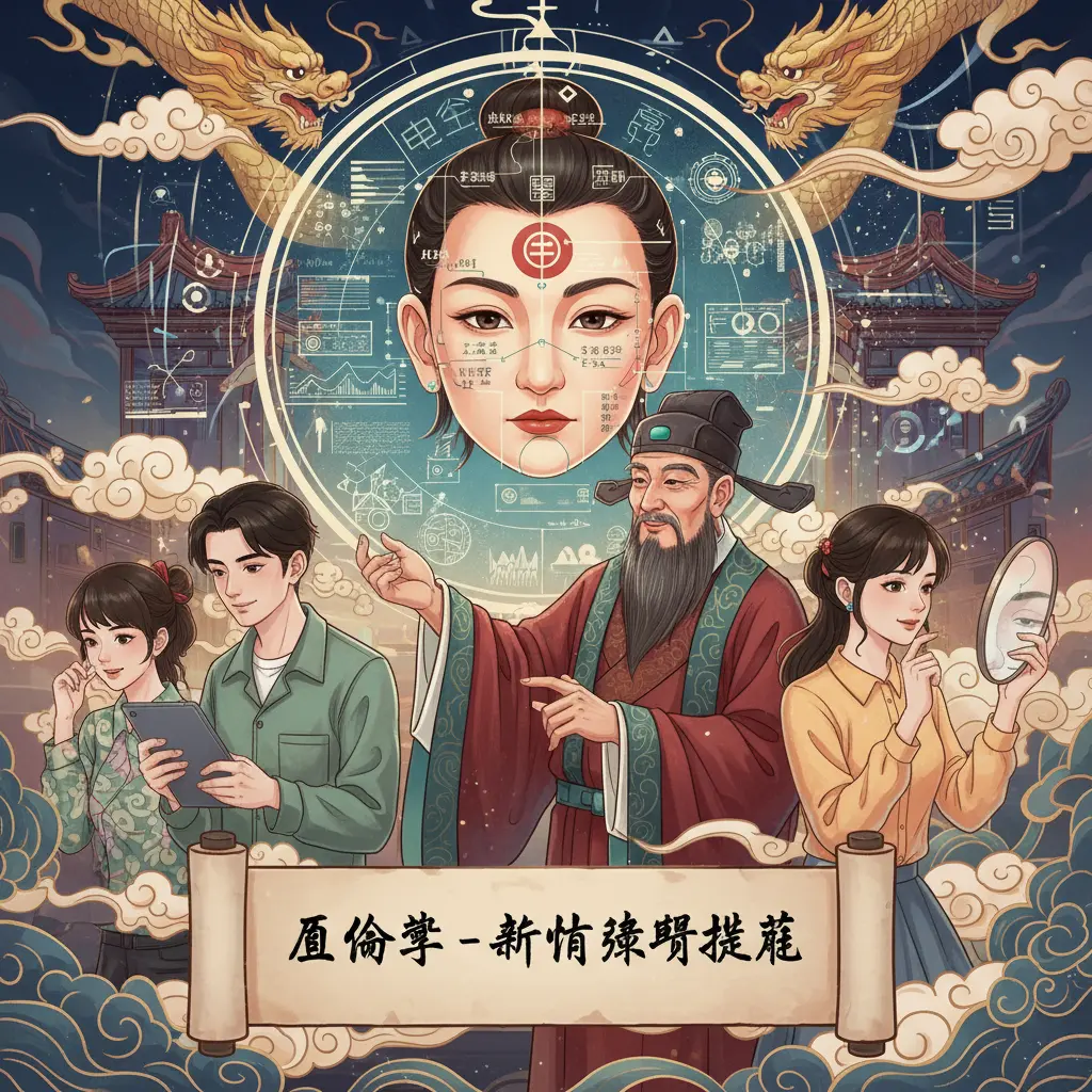 算命師傅推薦 - 面相學