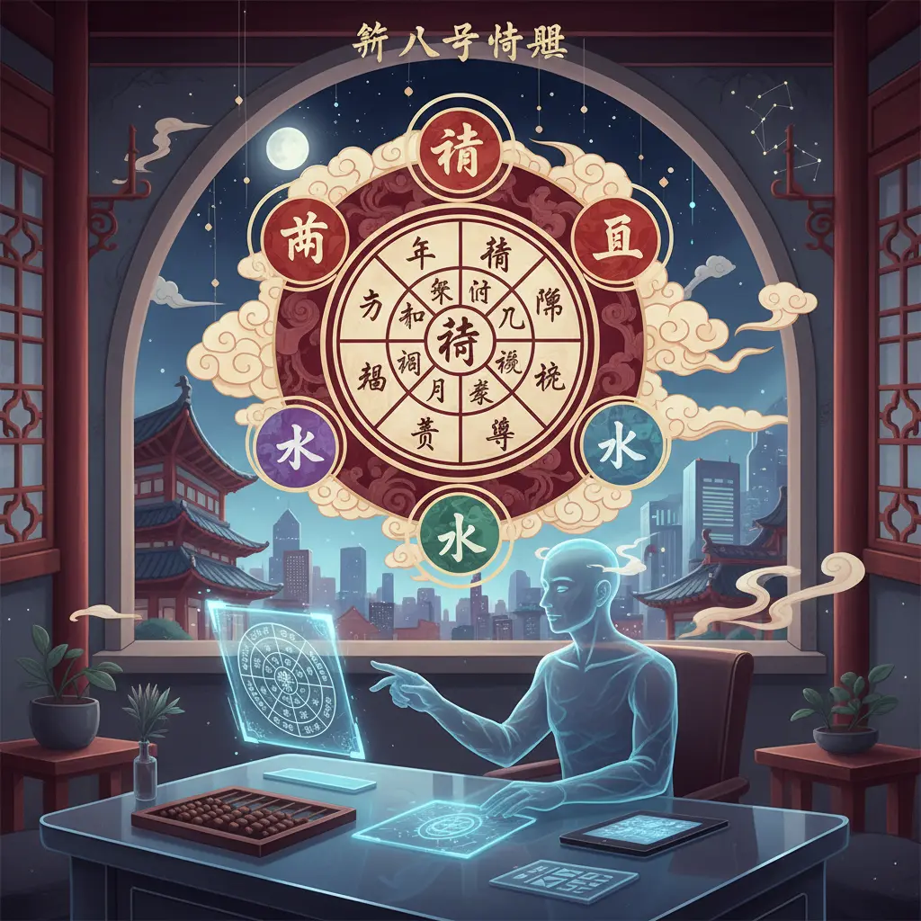 算八字命盤 - 八字命盤