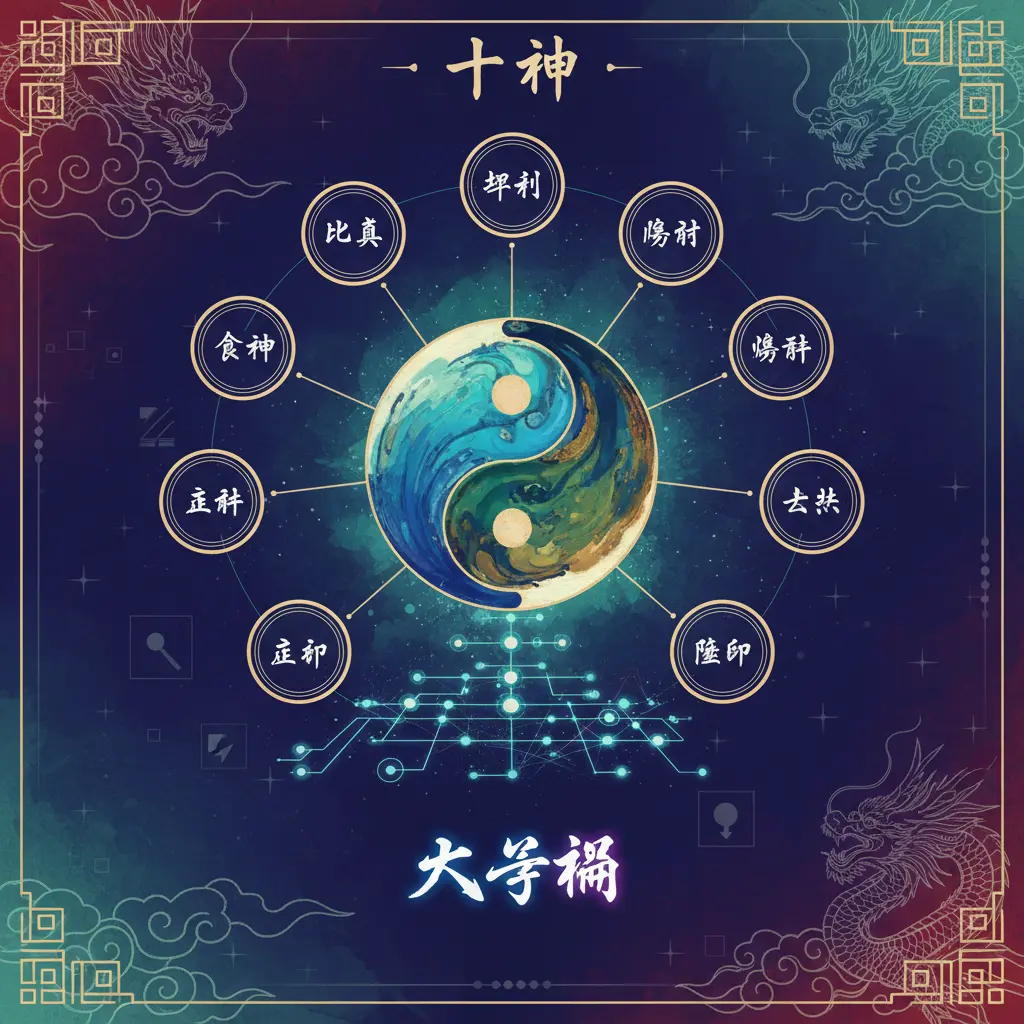 八字網 - 十神