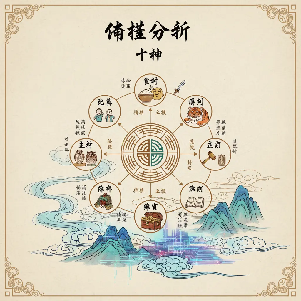 命格分析 - 十神
