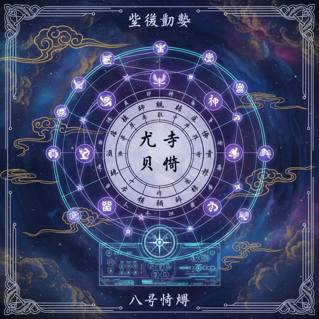 八字 命盤 - 紫微鬥數