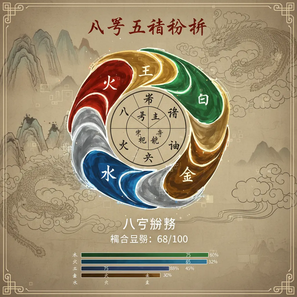 八字分數 - 八字五行