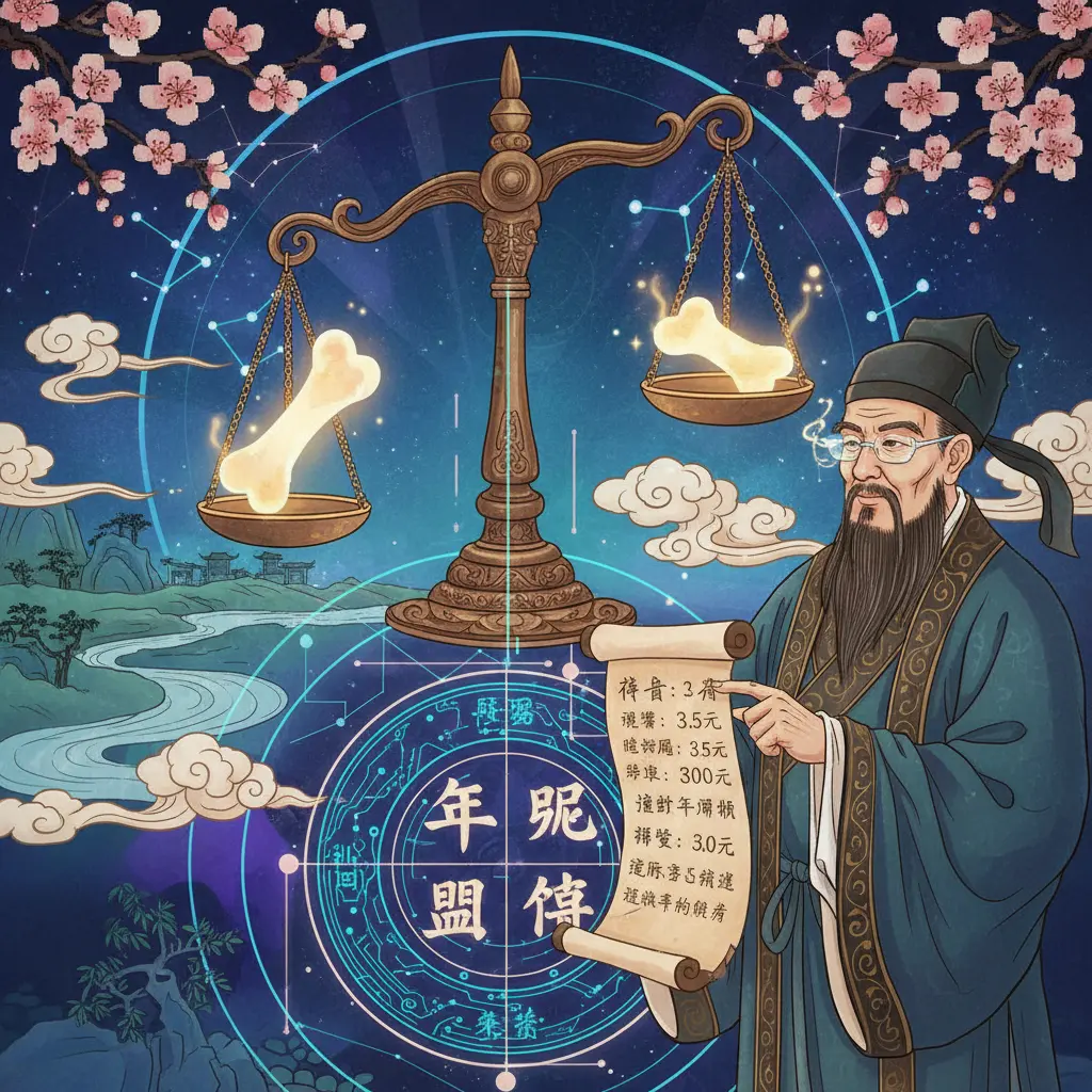 八字查詢 - 稱骨算命