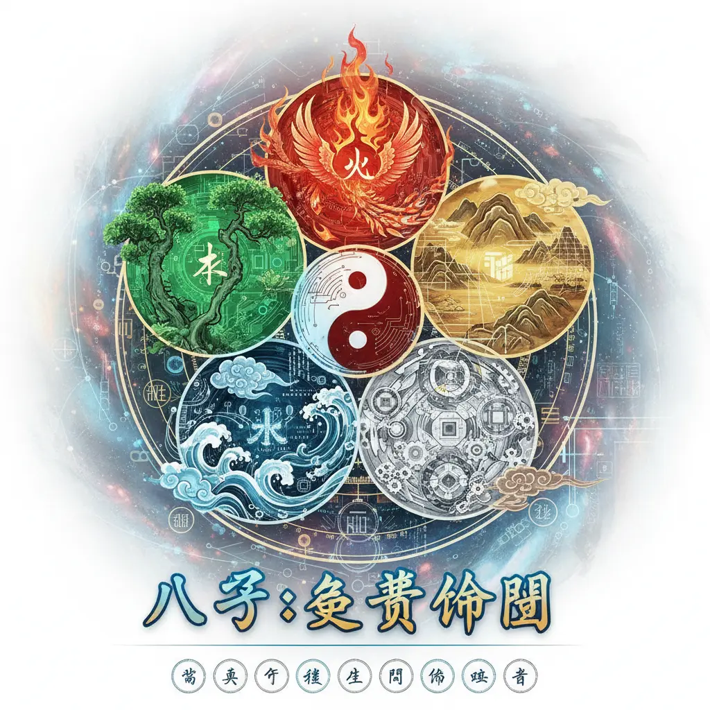 八字免費命盤 - 五行