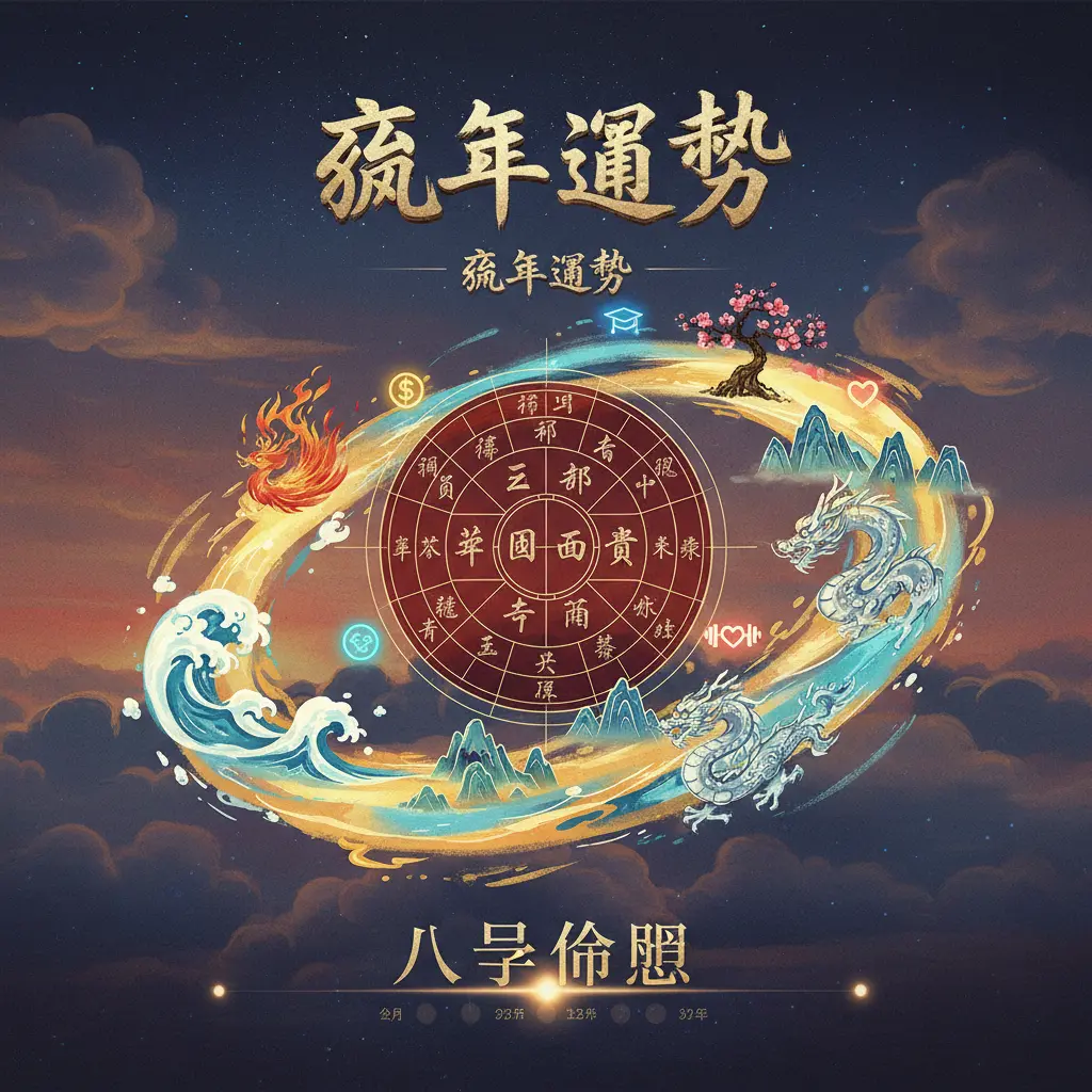 八字命盤 - 流年運勢