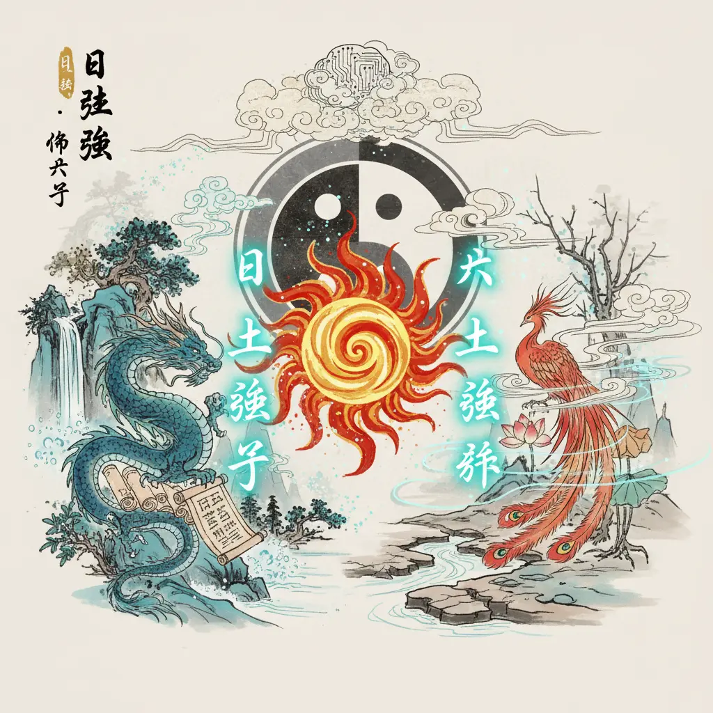 命盤八字 - 日主強弱