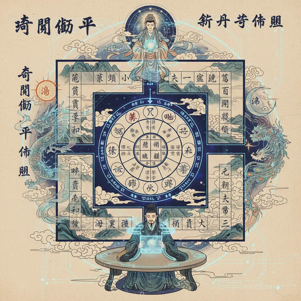 算八字命盤 - 奇門遁甲